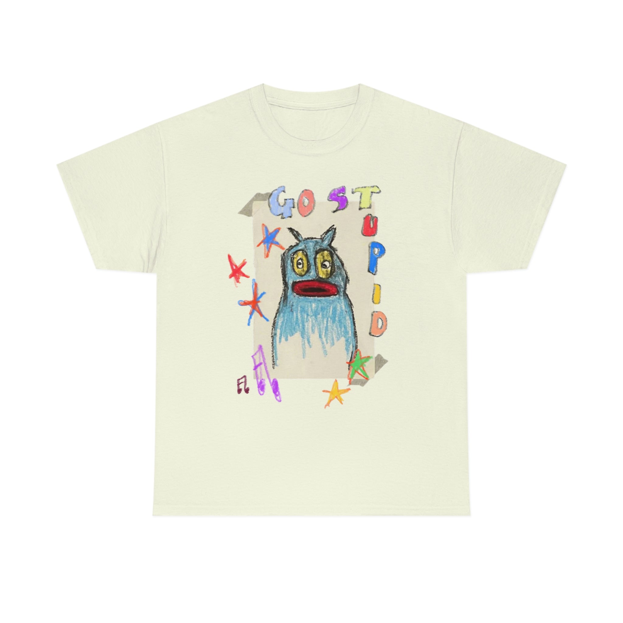 "GO STUPID" T-SHIRT (3 COLORS) - Yaung