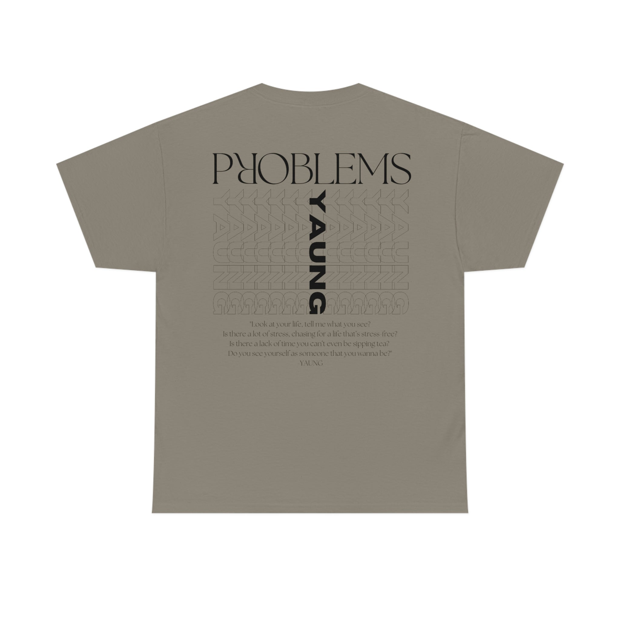 "PROBLEMS" T-SHIRT (3 COLORS) - Yaung